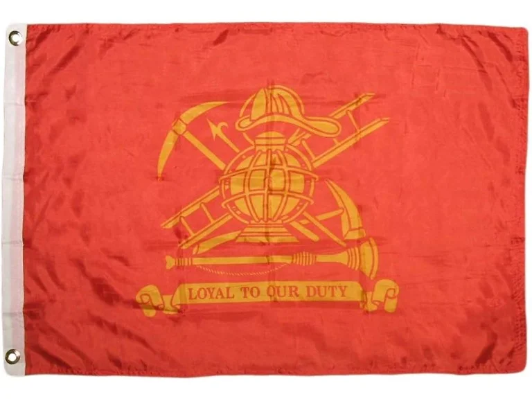 2x3 Fire Fighter Loyal to Our Duty Flag Polyester