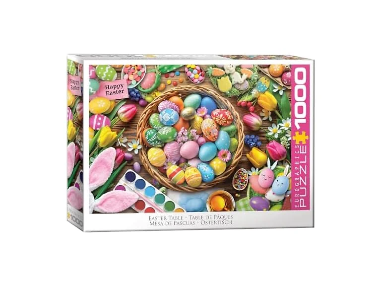 Hand-Painted Egg 1000 Piece Jigsaw Puzzle