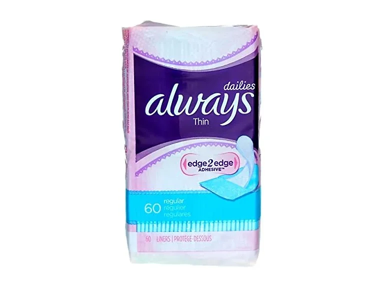 Always Dailies Liners Thin Regular