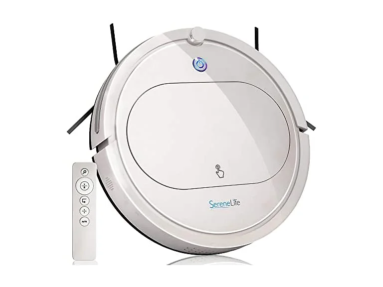 Pure Clean Robot Vacuum Cleaner with Remote
