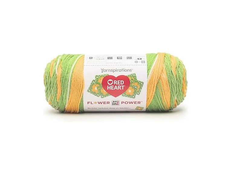 Red Heart All-in-One Flower Power Yarn