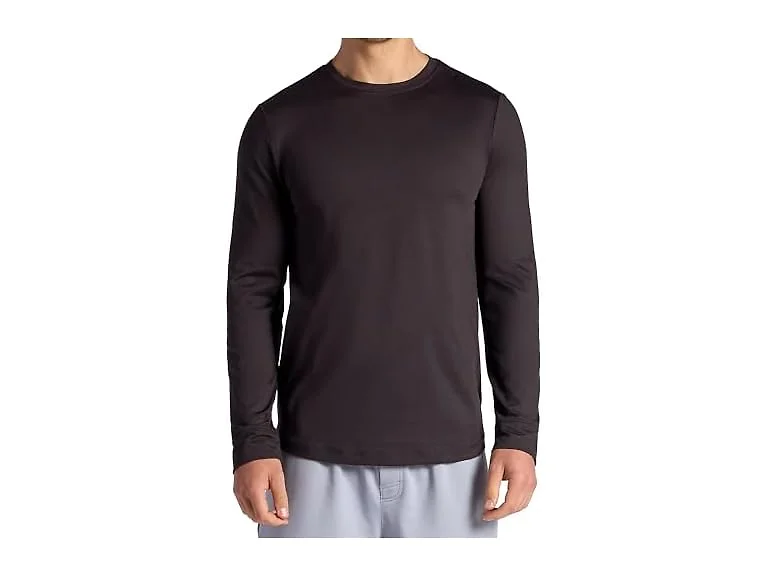 Gaiam Men Breathe Ease Long Sleeve Crewneck Top