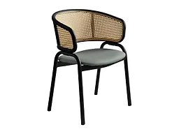 Ervilla - Dining Chair - Grey Leather