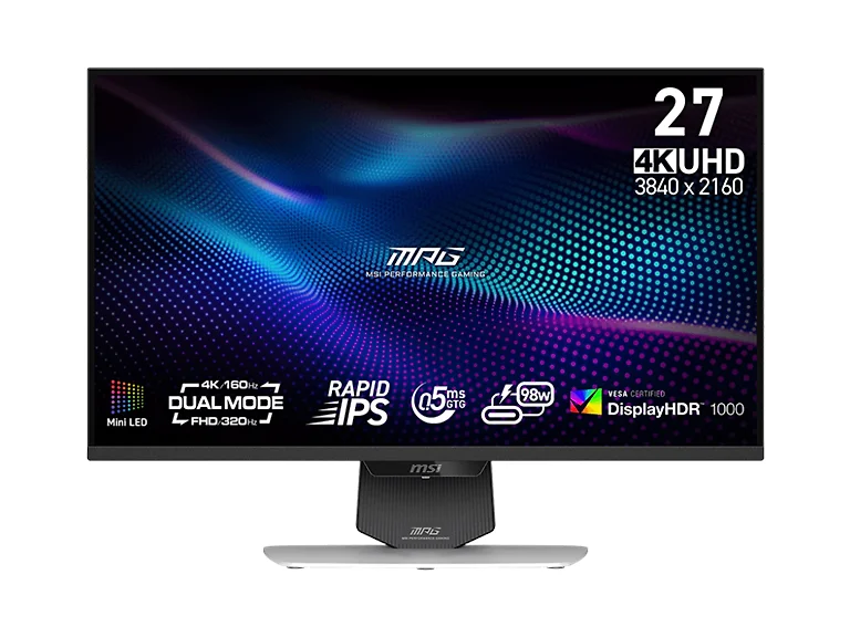 MSI 27" UHD Monitor | MPG 274URDFW E16M