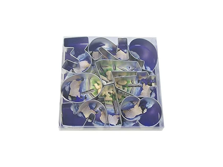 R&M International Numbers 3" Cookie Cutters, 9-Piece Set