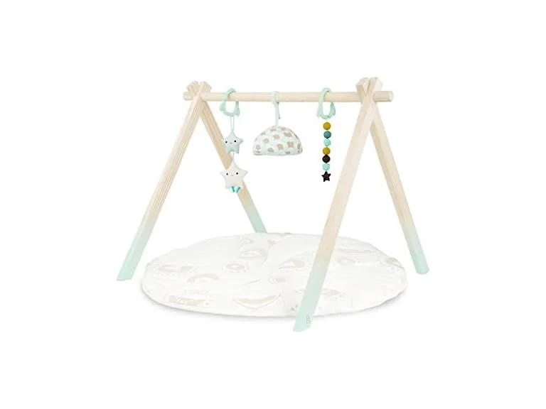 B.Toys B.Baby Wooden Baby Play Gym Mat