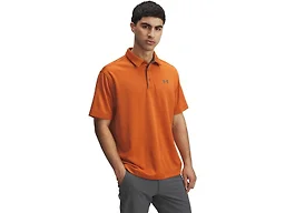 Under Armour 1290140 Medium Under Armour Men's Tech Polo Burnished Orange / Pitch Gray