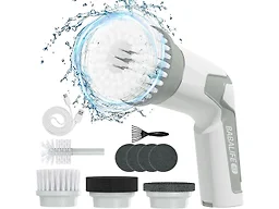 Electric Spin Scrubber w/ 8 Brush Heads