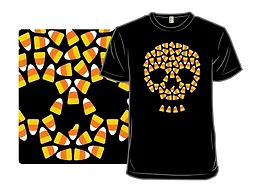 Candy Corn Skull