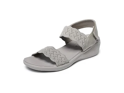 Skechers Women's Arya On The Rise Wedge Sandal, 7