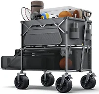 Everyfun EYF-WG480-Grey 480Lbs Foldable Double Decker 