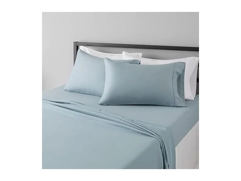 Amazon Basics Microfiber Sheet Set, 14" Deep Pockets