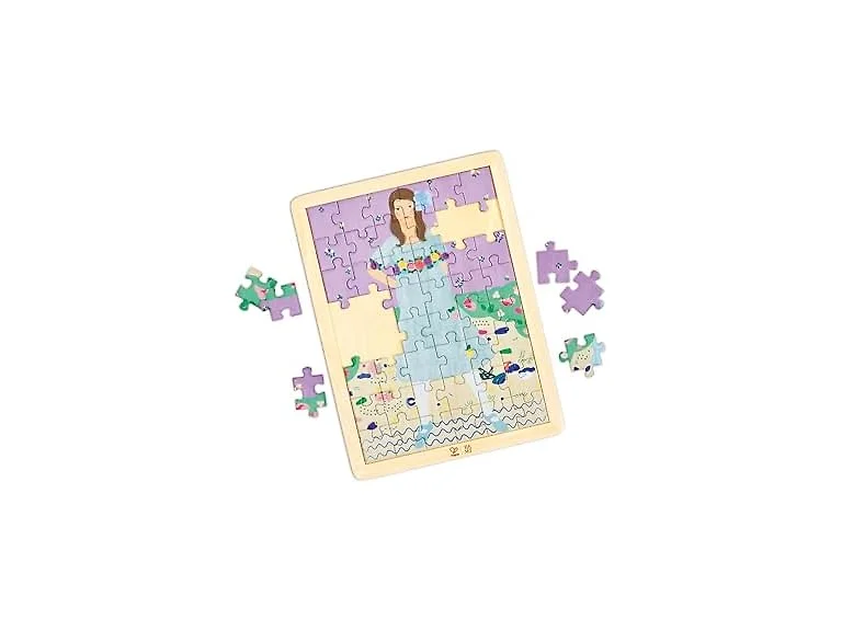 Hape x The Met Klimt Mada Primavesi Wooden Frame Puzzle