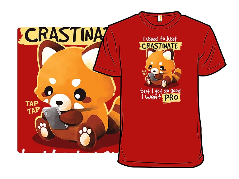 Red Panda Procrastinator
