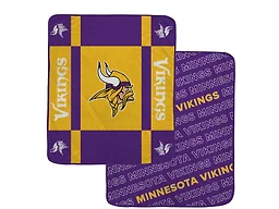 NFL Team Reversible Soft Blanket - Minnesota Vikings