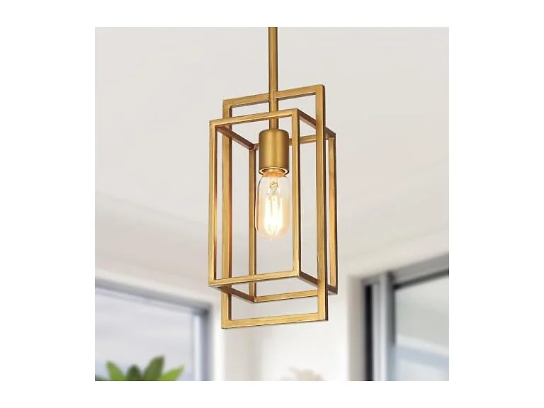KSANA Antique Gold Pendant Lighting