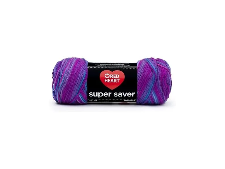 Red Heart Super Saver Yarn - Grape Fizz