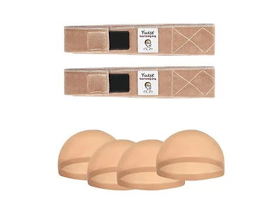 2 Pack Wig Grip Band Velvet Wig Grips Adjustable