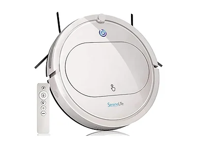 Pure Clean Robot Vacuum Cleaner with Remote