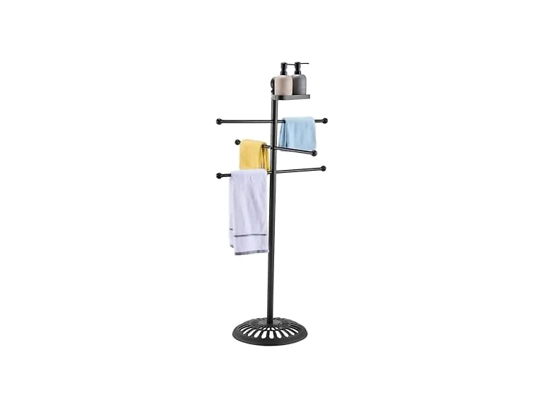 Towel Rack, 3 Bars Outdoor Towel Holder