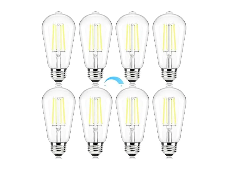 Brightever LED Edison Bulbs 8 Pack