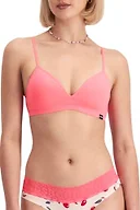 Bonds Women's Seamless Icons Wireless Bra with Stretchy Moulded Cups for Women