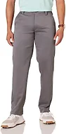 Amazon Essentials Men's Straight-Fit All-Day Stretch Golf Pant, Gray, 38W x 28L