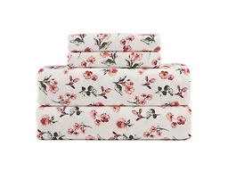 Kathy Ireland 1298 Full Turkish Cotton Flannel 4 Pc Sh