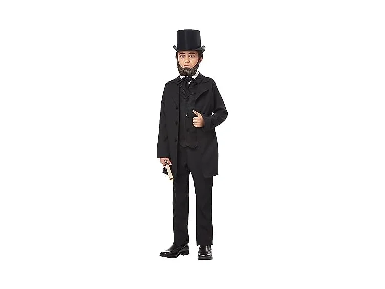 Boys Abraham Lincoln Costume  (8-10)