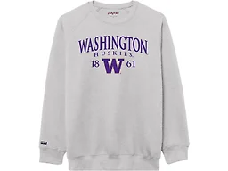 JanSport NCAA Officially Licensed Rival Crew Sweatshirt, Long Sleeve Graphic Pullover for Men & Women, Cotton-Polyester Blend Featuring Collegiate Design & Easy-On Style for Game Days, or Travel