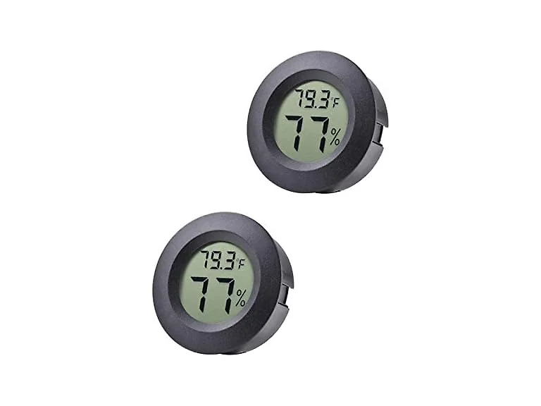 Veanic CON-129 (2 Pack) Mini Digital Hygrometer