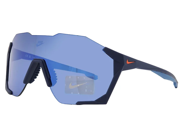 Nike Unisex Charged Shield Sunglasses Matte Blue Void Matte Blue Void