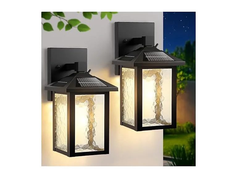 BesLowe Solar Wall Lights Outdoor