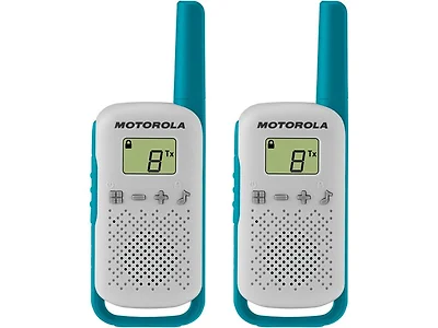 (NEW) 2-PACK Motorola T114 Talkabout 2-Way Radios, 16 Mile
