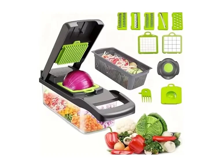 Kitchen ideas Veggie slicer 16 pieces