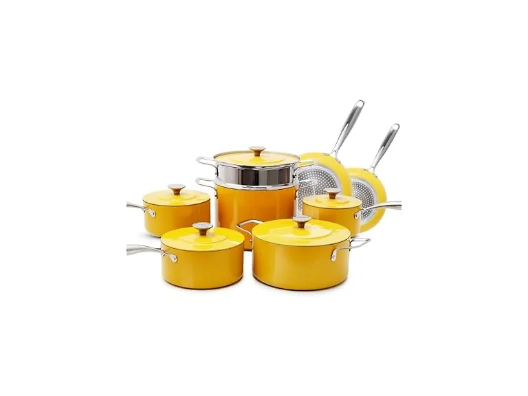 Nuwave Lux 13-Piece Premium Cookware Collection Yellow