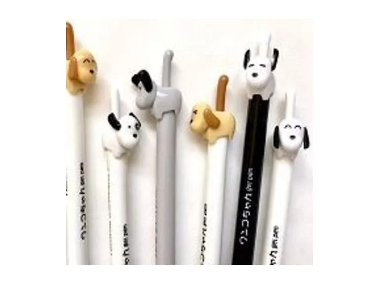 BC Mini Dog Tail Gel Pens