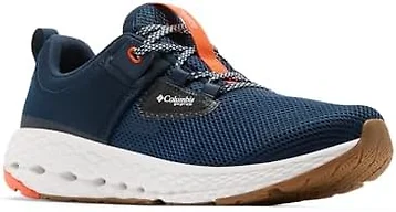 Columbia Men's PFG Tamiami 2, Collegiate Navy/Spark Orange, 14