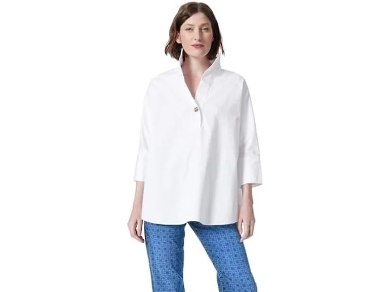 DEE OCLEPPO Women (L) Hailey Shirt Optic White