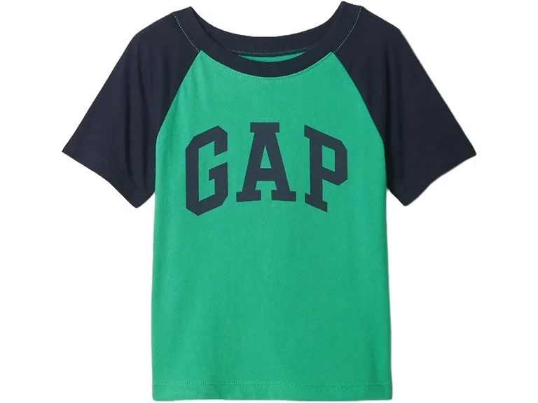 GAP Boys (12-18 Months) Logo Raglan Tee