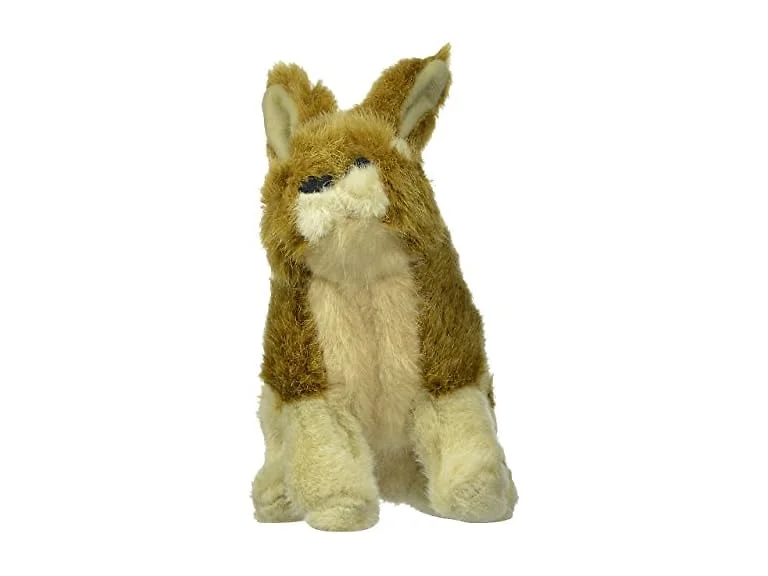 Hyper Pet Wildlife Critters Rabbit Plush Dog Toy with Squeaker