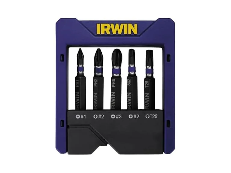 Irwin 1866976 5 Pc Power Bit Set
