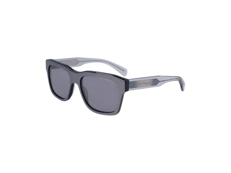 Ferragamo Unisex SF1087S 058 Sunglasses Metallic Grey