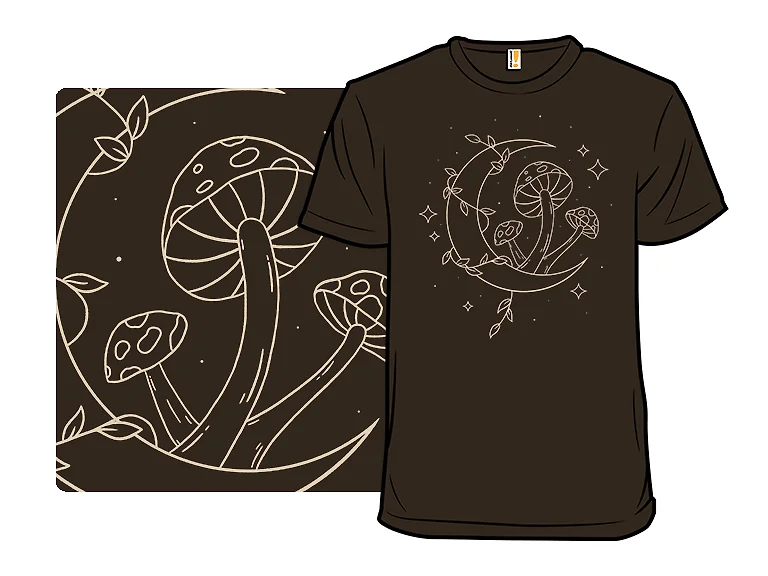 Moonlit Mushrooms