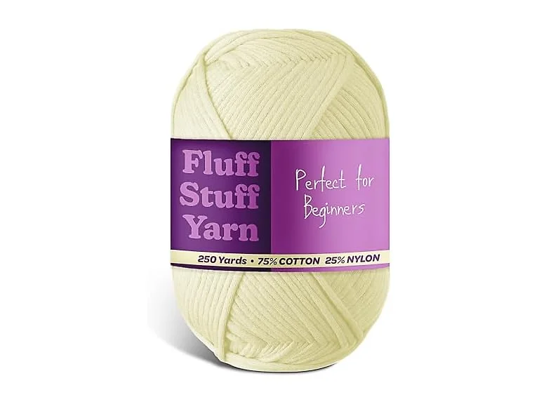 Hearth & Harbor Soft Yarn for Crocheting Light Yellow