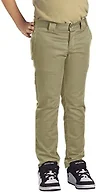 Dickies QP801 Boys' Skinny Straight Pant Khaki size 20