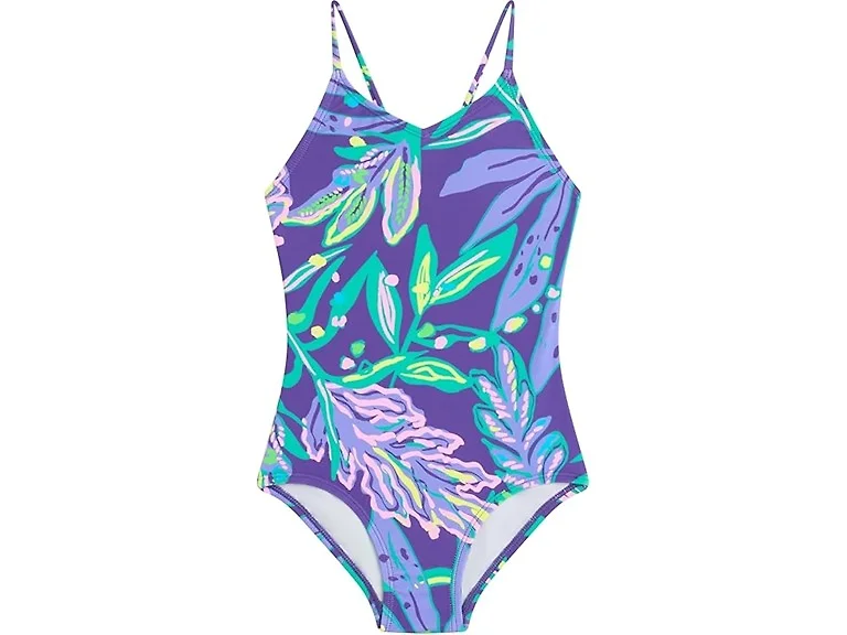 Kanu Surf Girls (6X) 1-PC V-neck Tammy Purple