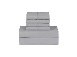 Bamboo 6-Piece Smart Sheet Sets w/ Side Pocket