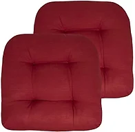 Sweet Home Collection SHC-PATIO-RED-2PK 2-Pack Rever