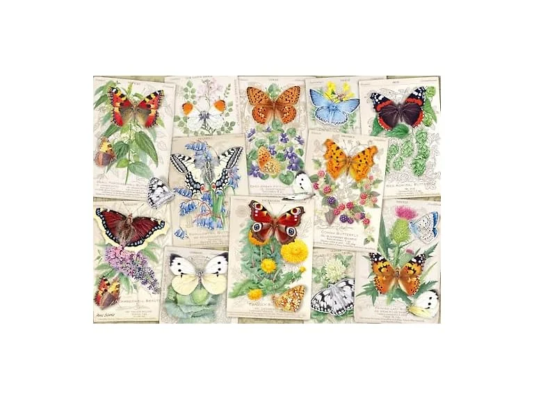 Wonder Forge Butterfly Splendor 1000 Piece Jigsaw Puzzle
